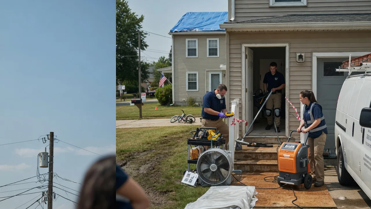 Water Damage Repair in Sylvania, OH near me